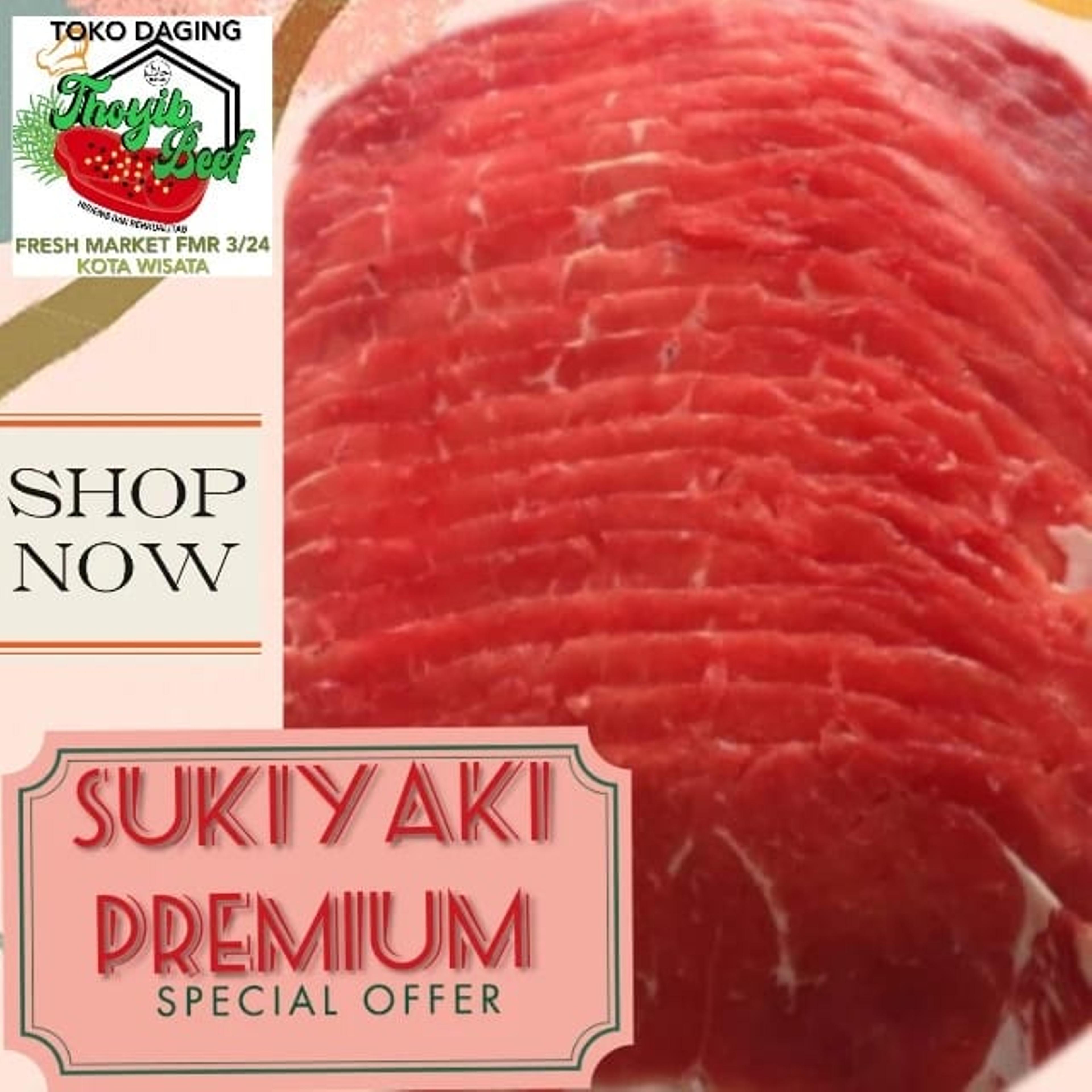 Sukiyaki Premium Beef Slice